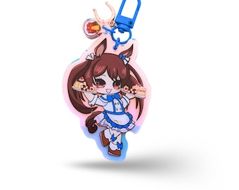 Ciondolo Hishi Akebono/Uma Musume da 3 pollici