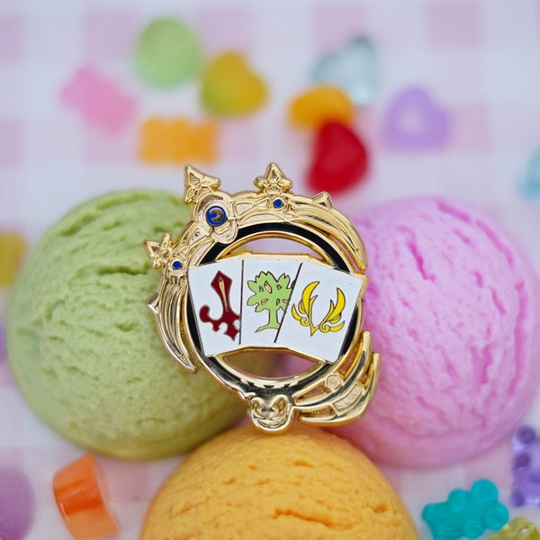 FFXIV Astrologian Job/Class Enamel Pin