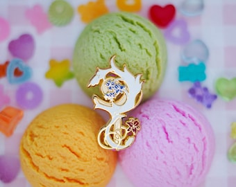 FFXIV White Mage Job/Class Enamel Pin