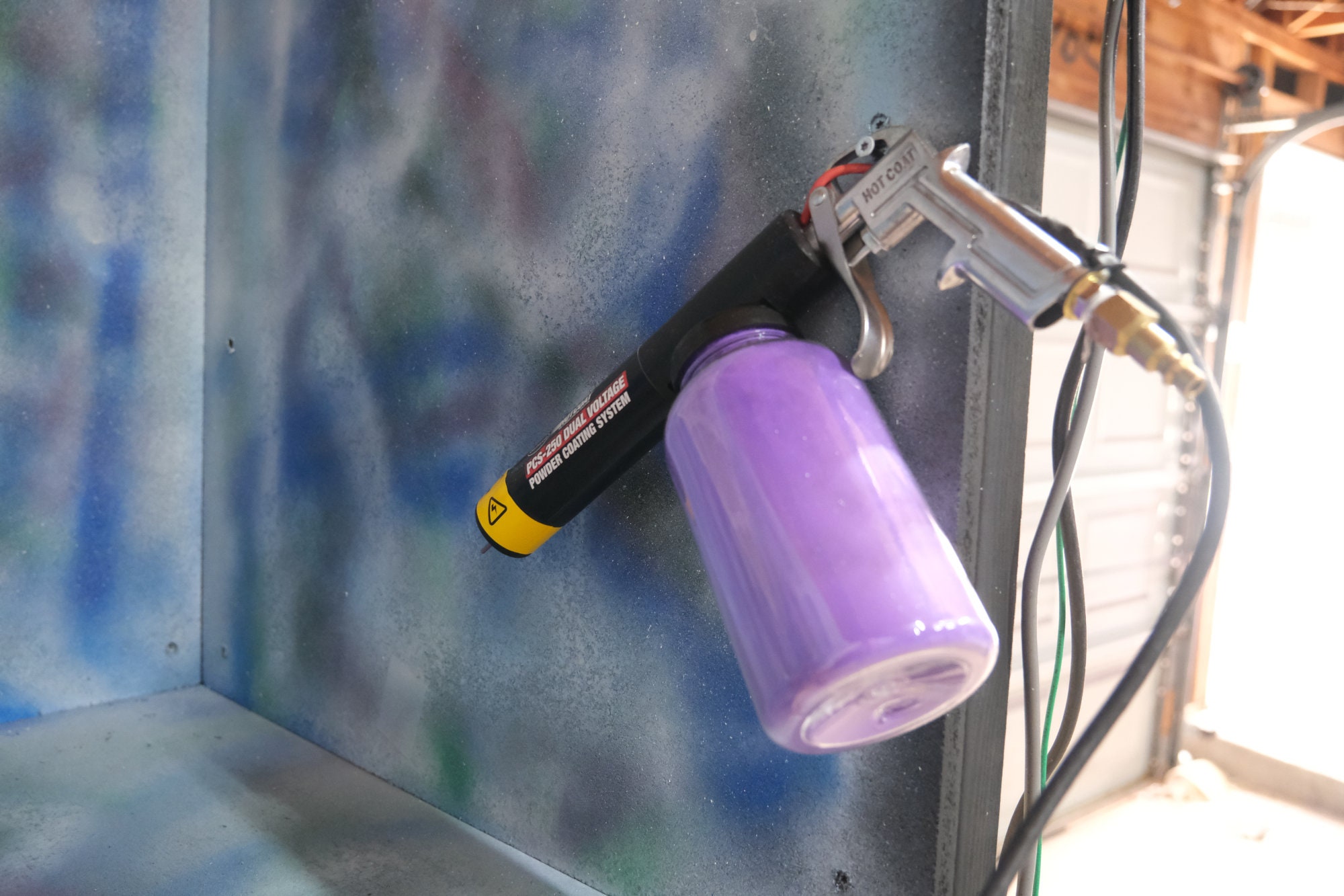 Set of 3 Bottle and Lid for Eastwood Powder Coating Gun Etsy