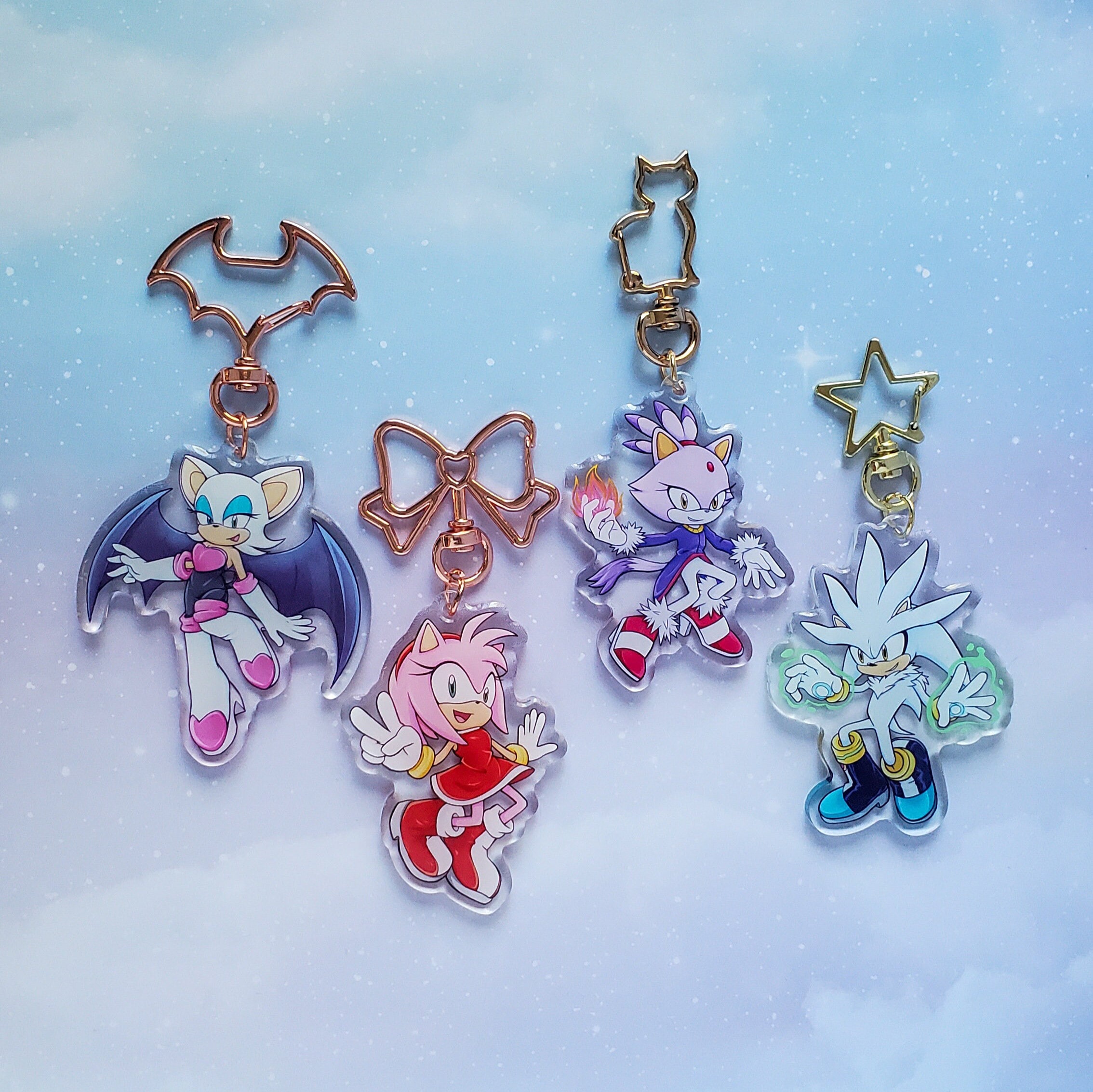 Sonic And Tails And Knuckles And Shadow And Silver And Amy