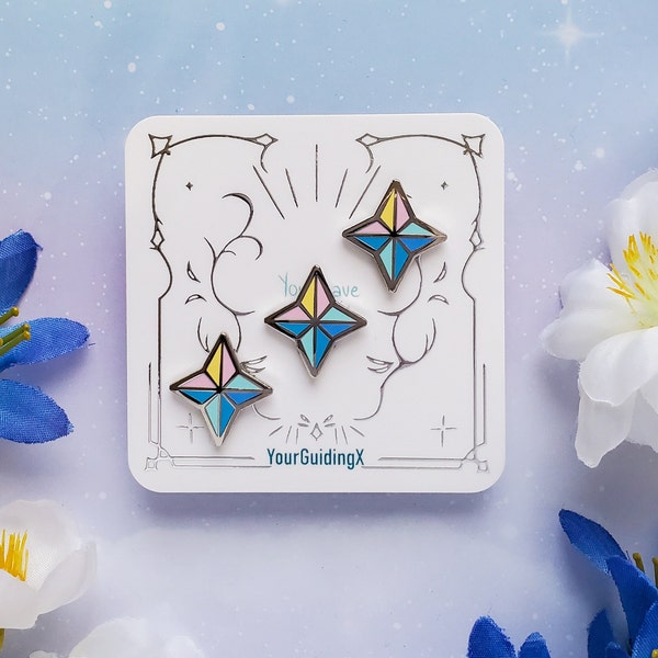 Pines de relleno de Primo Gems, pin de esmalte de Genshin Impact - Primogems - Genshin Primogems - Pines de esmalte de Genshin