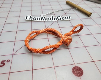 Bracelet Men's Women's daisy chain button knot soft shackle