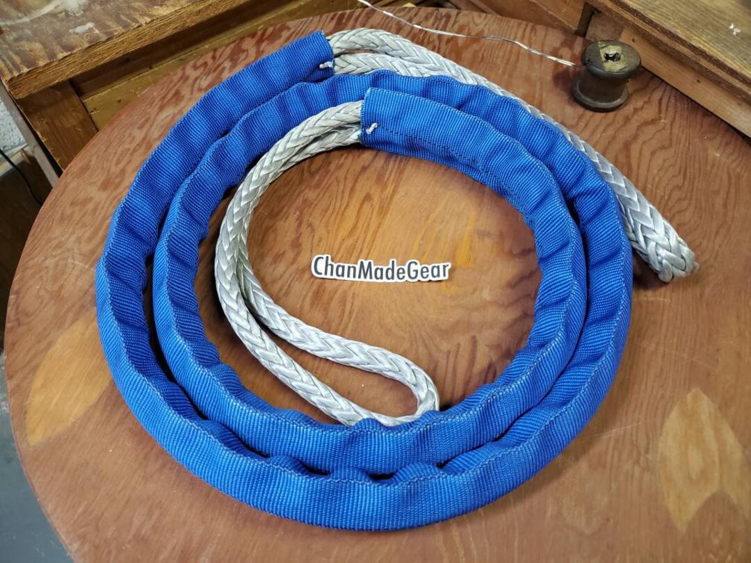 Tow Rope / Mooring Line Pendant W/ Amsteel Blue. Custom Sizes Available. Message Me Etsy