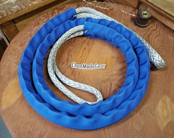 Tow Rope / Mooring Line Pendant w/ Amsteel Blue. Custom sizes available. Message me