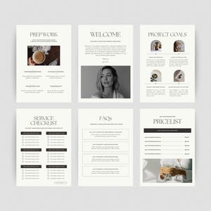 Canva Welcome Guide Ebook Template: Modern Client Onboarding (Digital Download) image 9