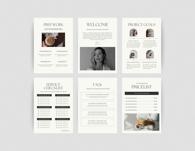 Canva Welcome Guide Ebook Template: Modern Client Onboarding (Digital Download) image 9