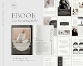 eBook Template Canva, Editable Magazine Template, Workbook Layout, Branding & Marketing tool, Digital Download