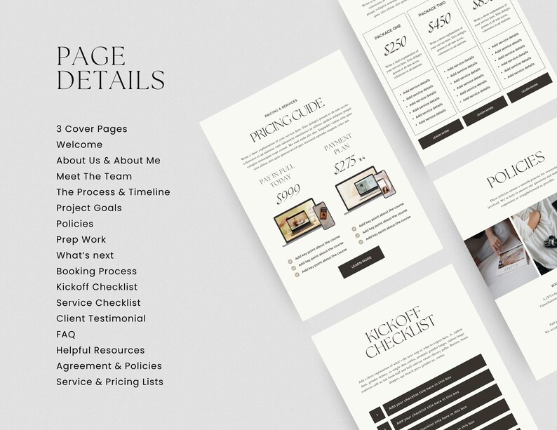 Canva Welcome Guide Ebook Template: Modern Client Onboarding (Digital Download) image 7