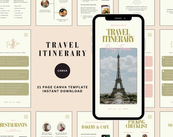 Trip Itinerary Template
