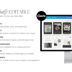 Canva Welcome Guide Ebook Template: Modern Client Onboarding (Digital Download) image 8