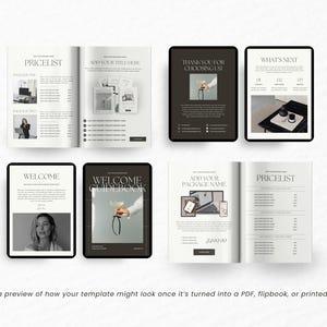 Canva Welcome Guide Ebook Template: Modern Client Onboarding (Digital Download) image 2