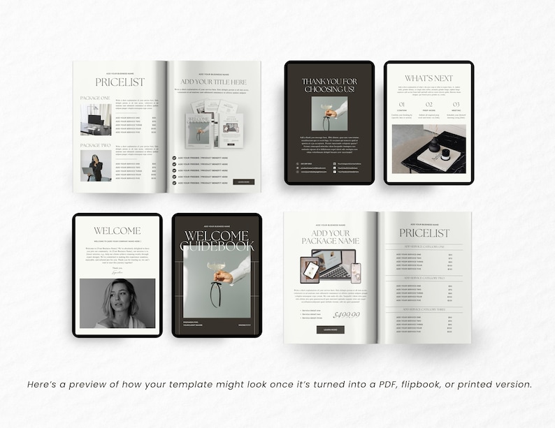 Canva Welcome Guide Ebook Template: Modern Client Onboarding (Digital Download) image 2