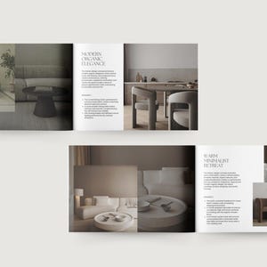 Interior Design Portfolio | Canva Template for Interior Designer ...