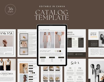 Price List Template Canva Client Welcome Product Catalog Template For Client Welcome Guide Template Canva Wholesale Line Sheets