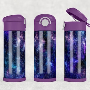Solar System Planets Kids Knowledge Outer Space Stainless Steel Water Bottle