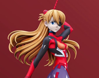 EVA【Soryu Asuka Langley】Holy lance, 1:7, 23cm, Unpainted Garage Kit, Figure