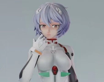 EVA【Ayanami Rei】Short hair, 1:7, 23cm, Unpainted Garage Kit, Figure