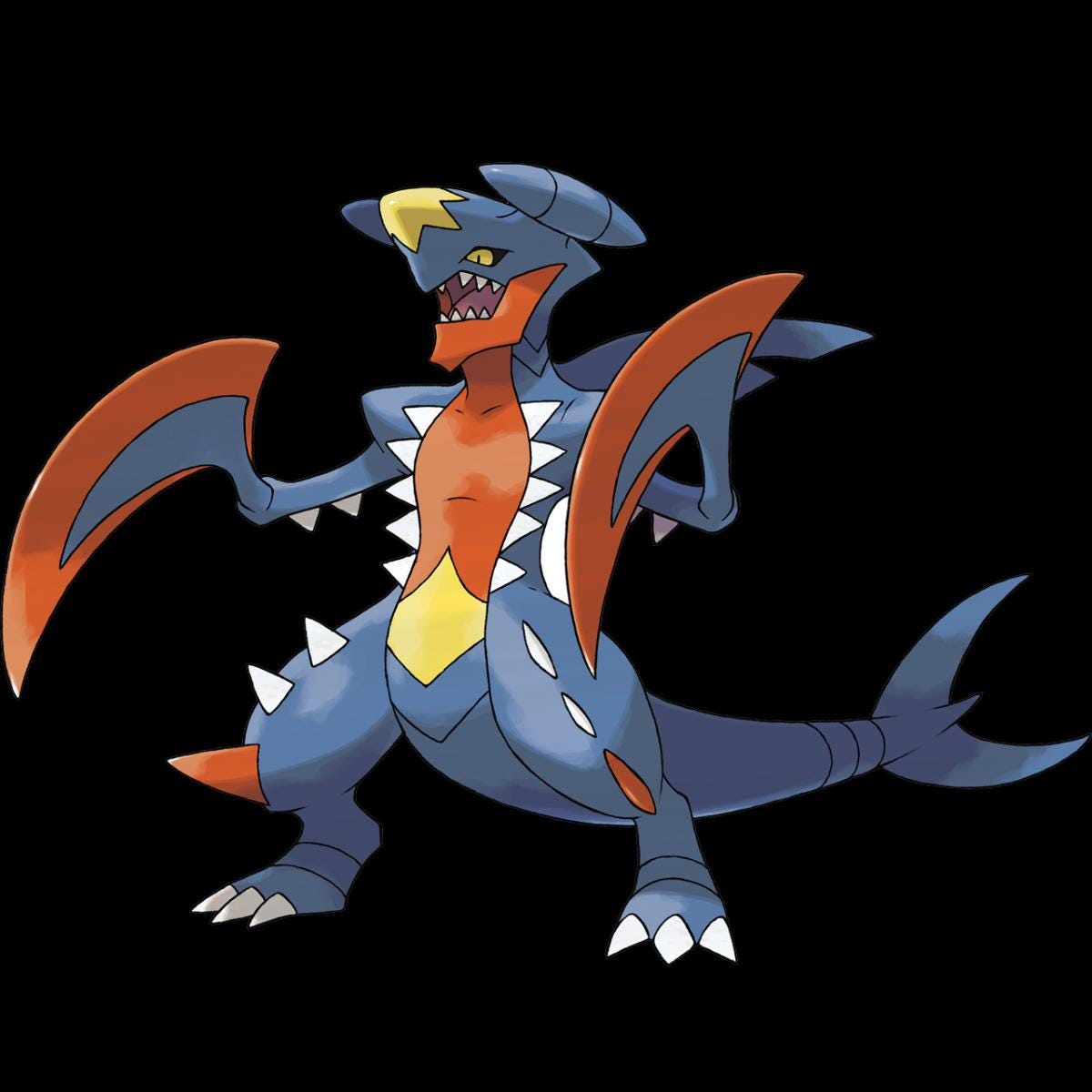 Guard Chomp Pokemon【mega Garchomp】1:20, Fan Art Unpainted Garage Kit, Figurines ...