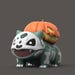 Pokemon,bulbasaur,ivysaur,venusaur, Halloween, 120, Fan Art Unpainted ...