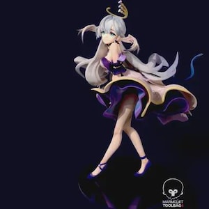 Honkai Star Rail,【Robin】, 1:7, Fan Art Unpainted Garage Kit, Figurines