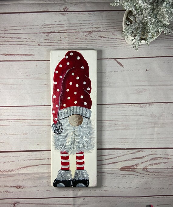 Mini Santa Gnome Paint by Numbers