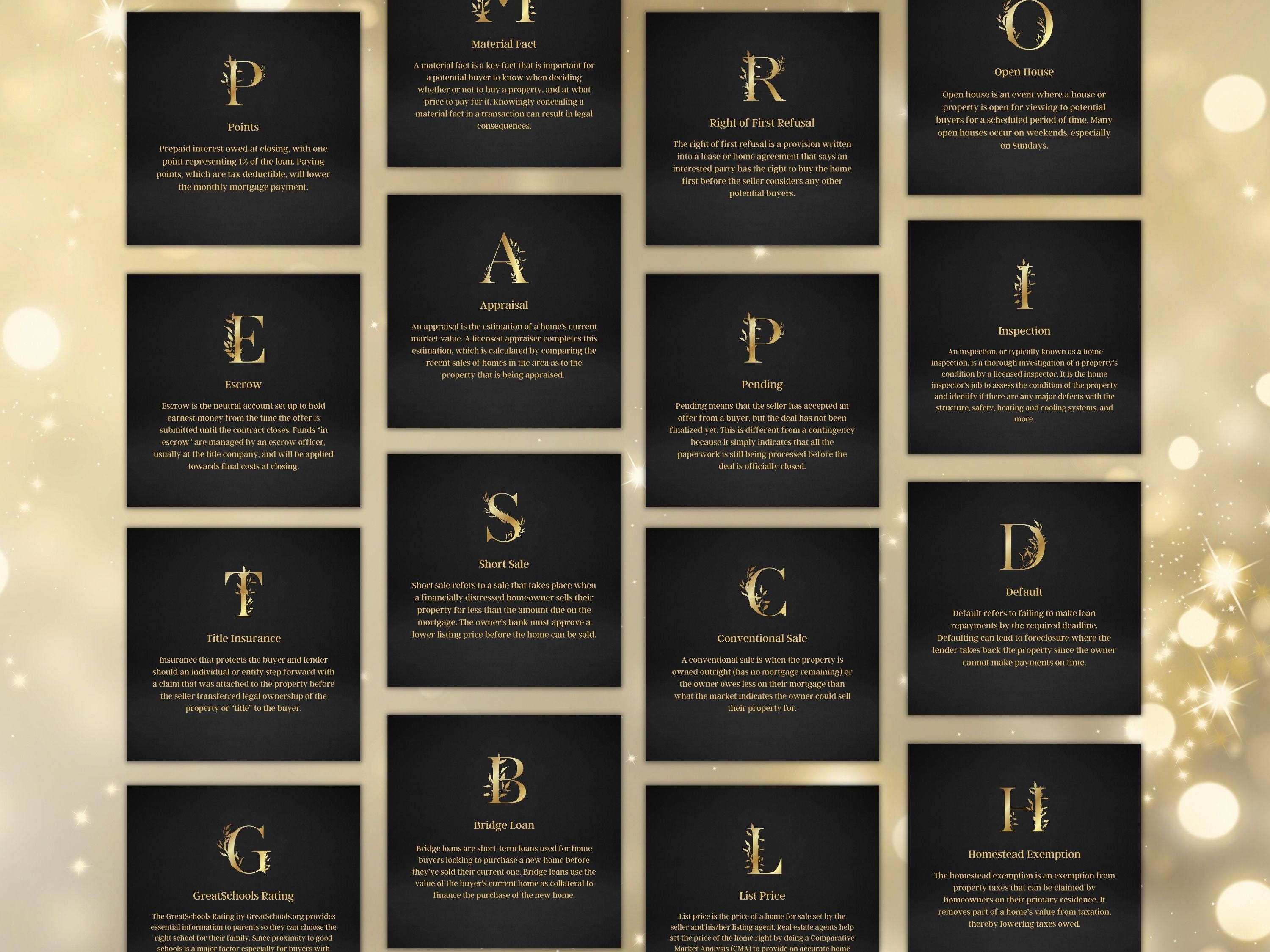 40 Real Estate Terms Instagram Posts, Real Estate Terms Social Media ...