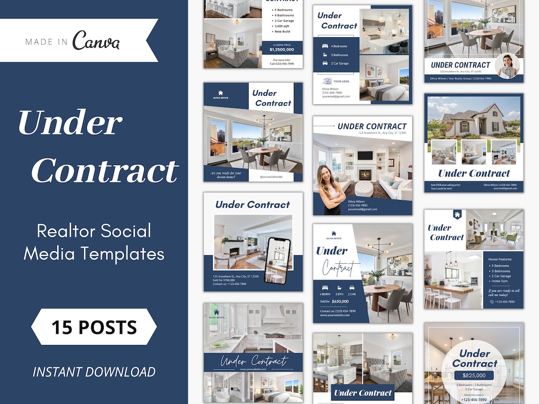 15 Under Contract Instagram Posts, Under Contract Social Media Posts ...