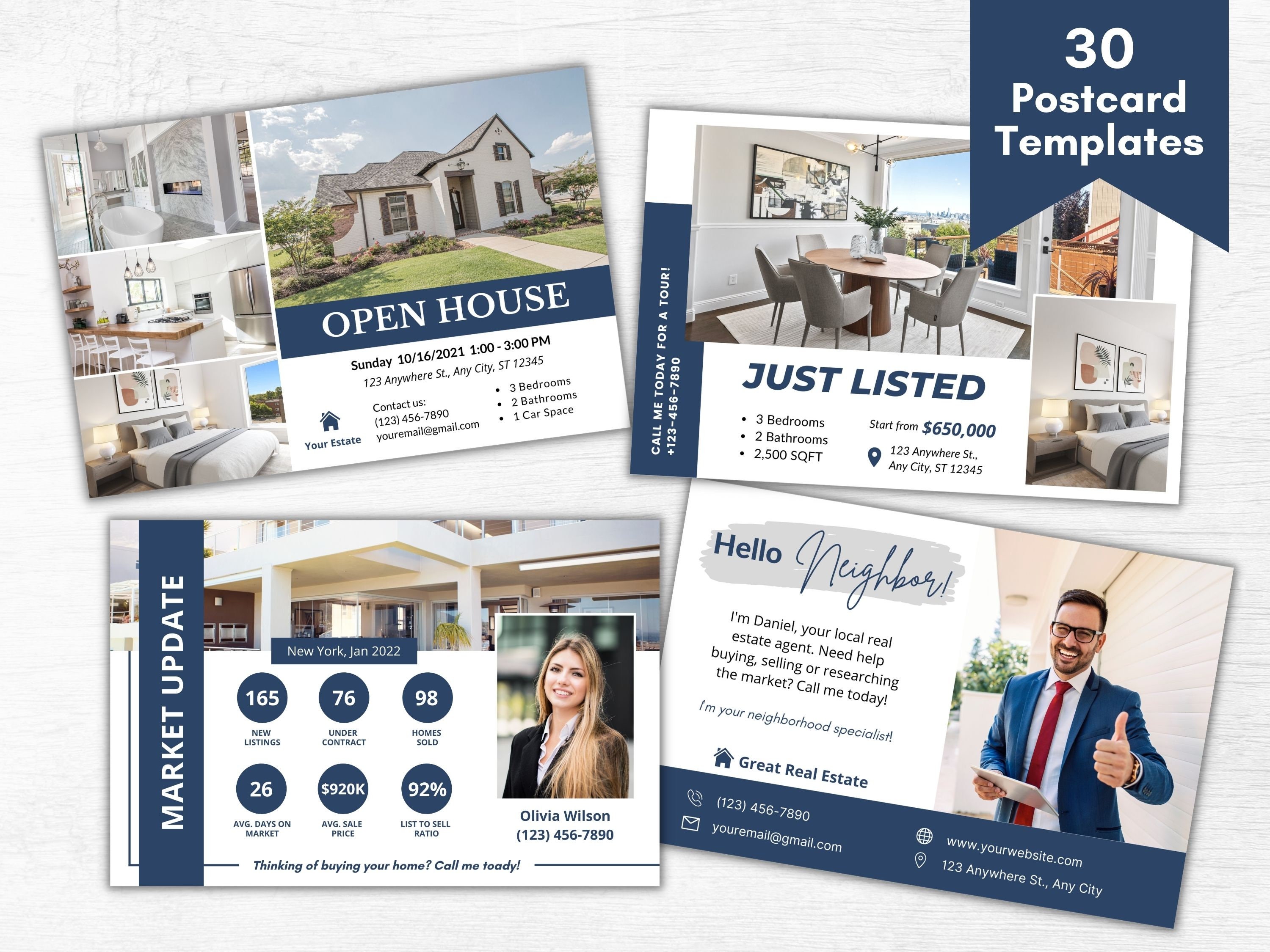 30 Real Estate Postcard Templates Realtor Farming Postcards Etsy 30 Real Estate Postcard Templates Realtor Farming Postcards Etsy