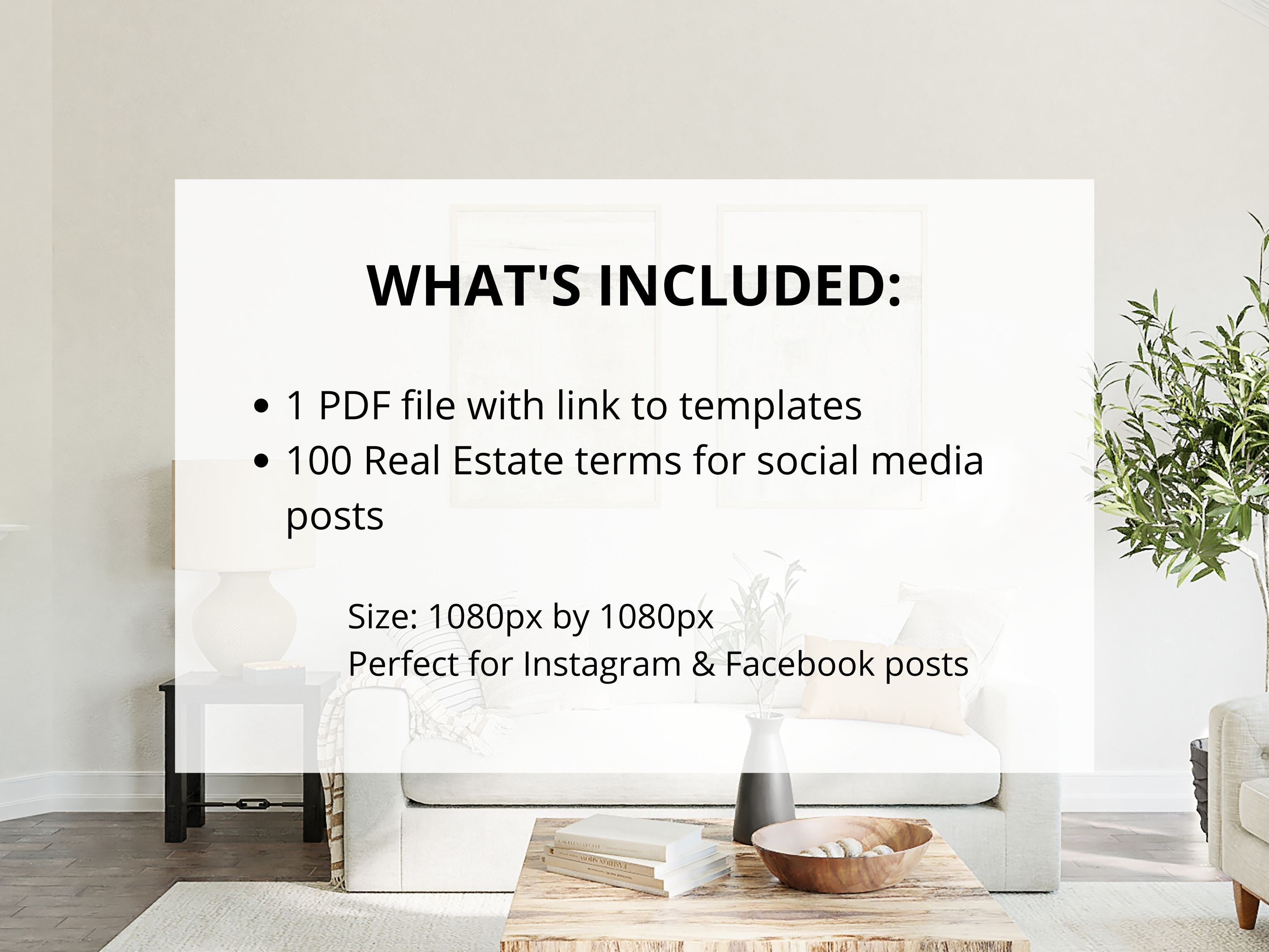 100 Real Estate Terms Social Media Posts, Real Estate Instagram Posts ...