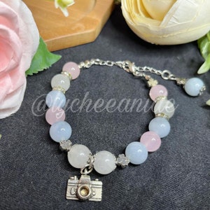 Crystal Bracelet Honkai Star Rail Inspired - March 7th