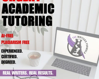 Academic Tutoring - School Help - Failing Grades - Failing Courses - Academic Assistance - Paper Help - Discounted - Plagiarism Free