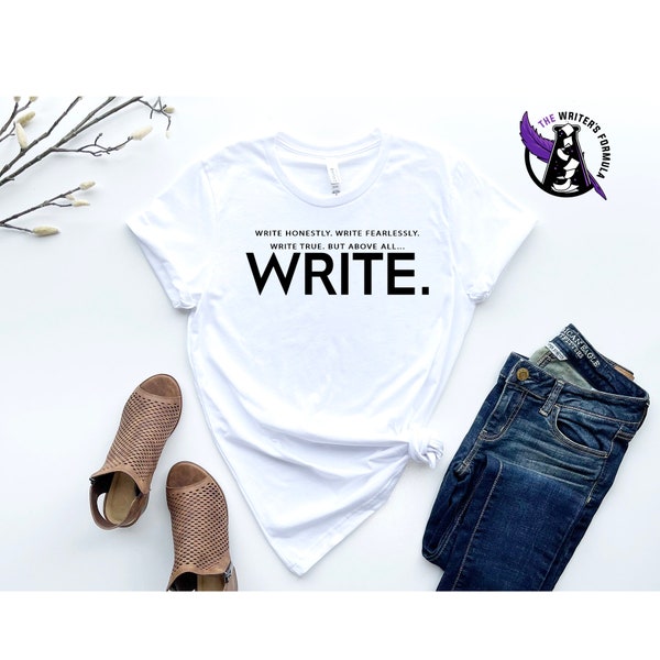 Graphic Tees | Write Fearlessly | Writer Shirt | Writer Hoodie | Writer Sweatshirt | Writer Graphic Tee | Graphic Tee