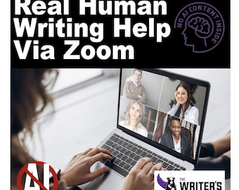 Real Human Writing Help via Zoom | Essays, Schoolwork, College Admissions, Business Writing