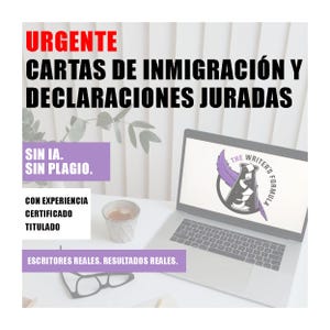 Cartes d'immigration et déclarations des territoires juridiques | Expulsion, USCIS, Visa, Références de caractère | Mentions légales Apoyo Personalizado