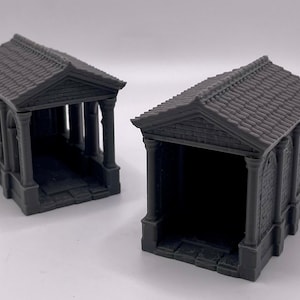 Necropolis - Tomb Style 3 || Dark Realms | Graveyard Tomb | Crypt | Scatter Terrain | Wargaming | DnD | Haunted Graveyard | Mordheim
