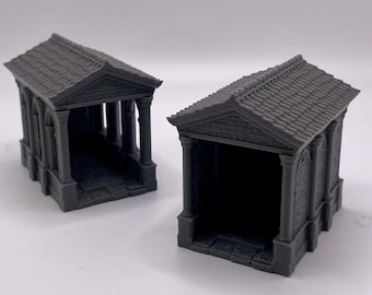 Necropolis Tomb 3 – Friedhof Scatter Terrain, Wargaming Crypt