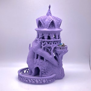 Druid Dice Tower | Fates End | DnD Dice Tower | DnD Dice Roller |  DnD Gift | Dungeon Master Gift