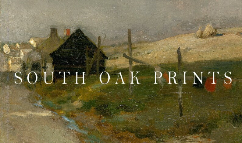 Vintage Farmhouse Print PRINTABLE FILE DOWNLOAD Painting Wall Art ...