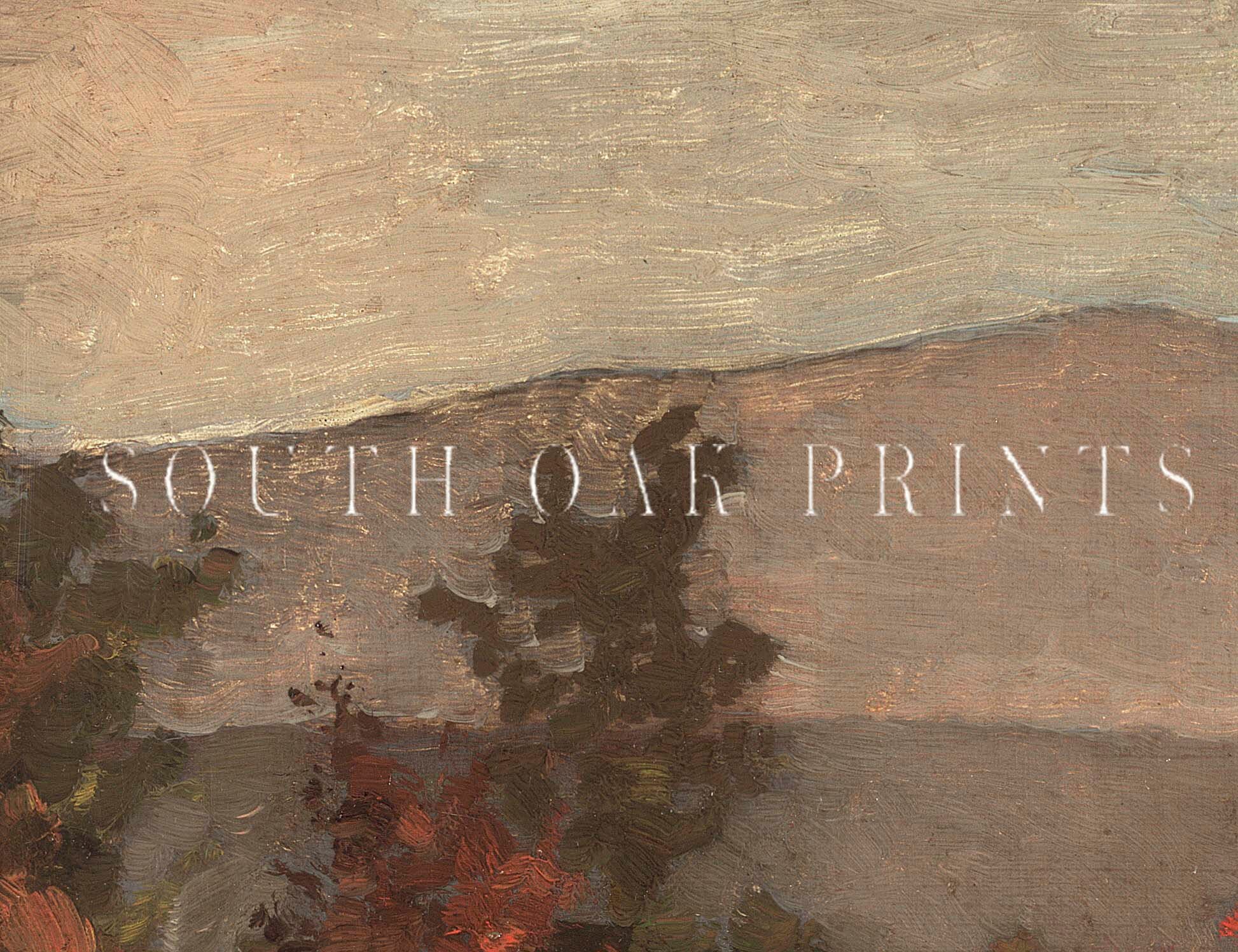 Autumn Painting Fine Art Vintage Landscape Wall Art Fall PRINTABLE
