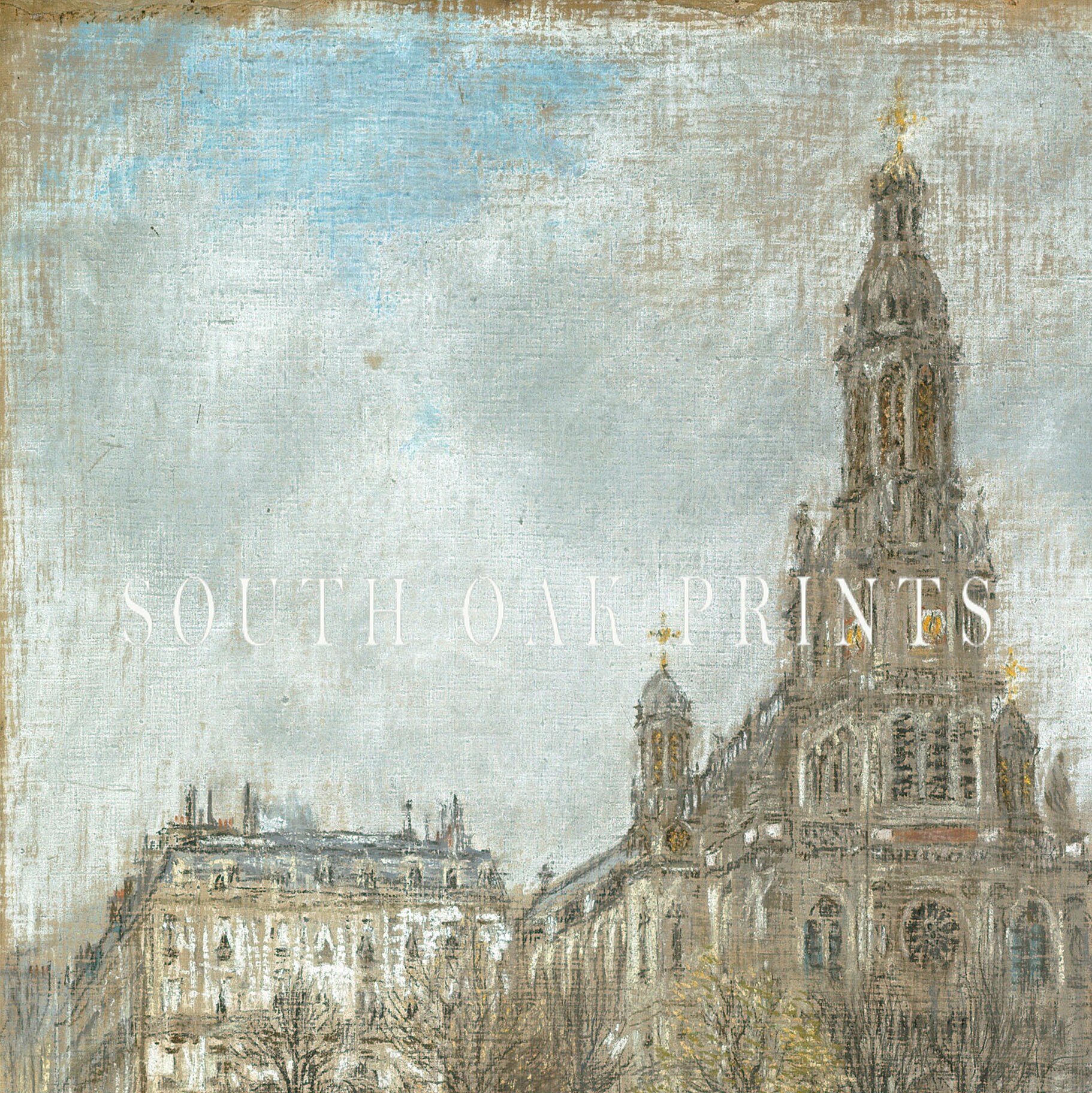 Vintage Paris City Wall Art | PRINTABLE FILE DOWNLOAD | Antique Print ...
