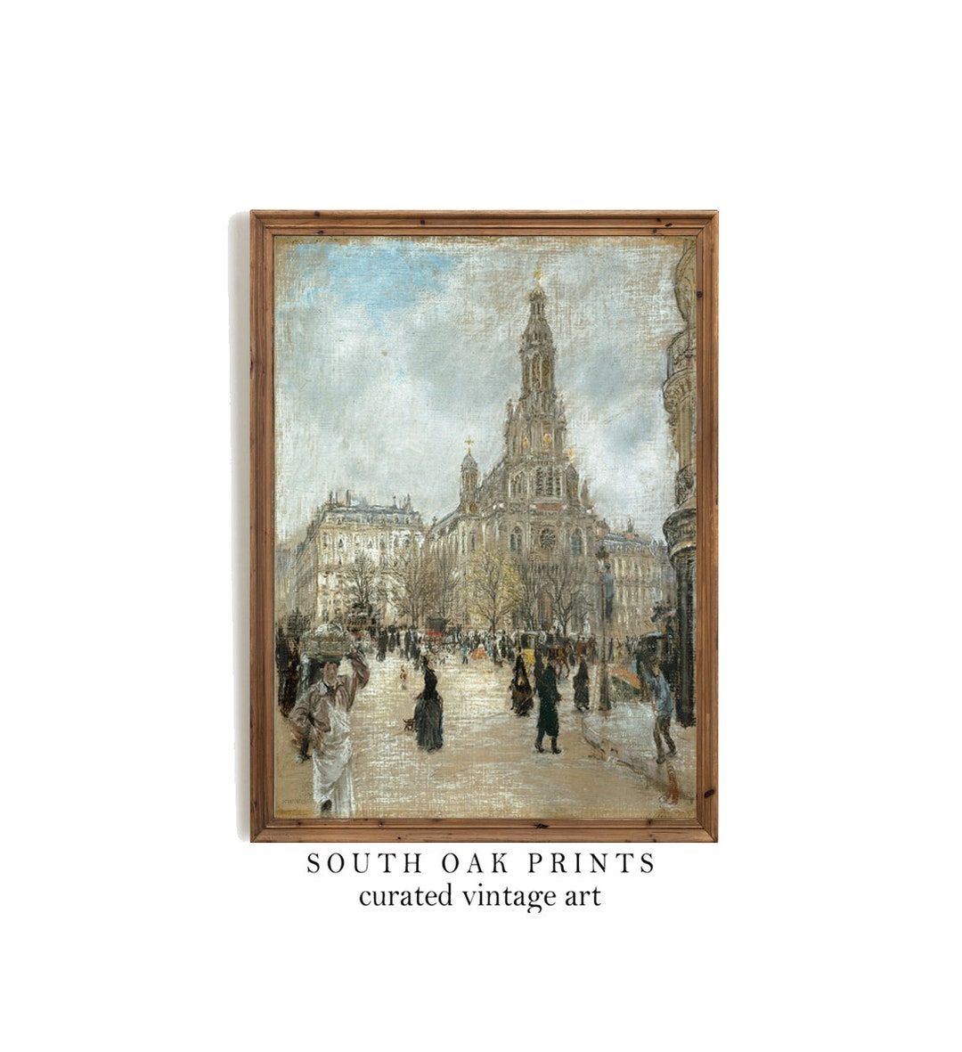 Vintage Paris City Wall Art | PRINTABLE FILE DOWNLOAD | Antique Print ...