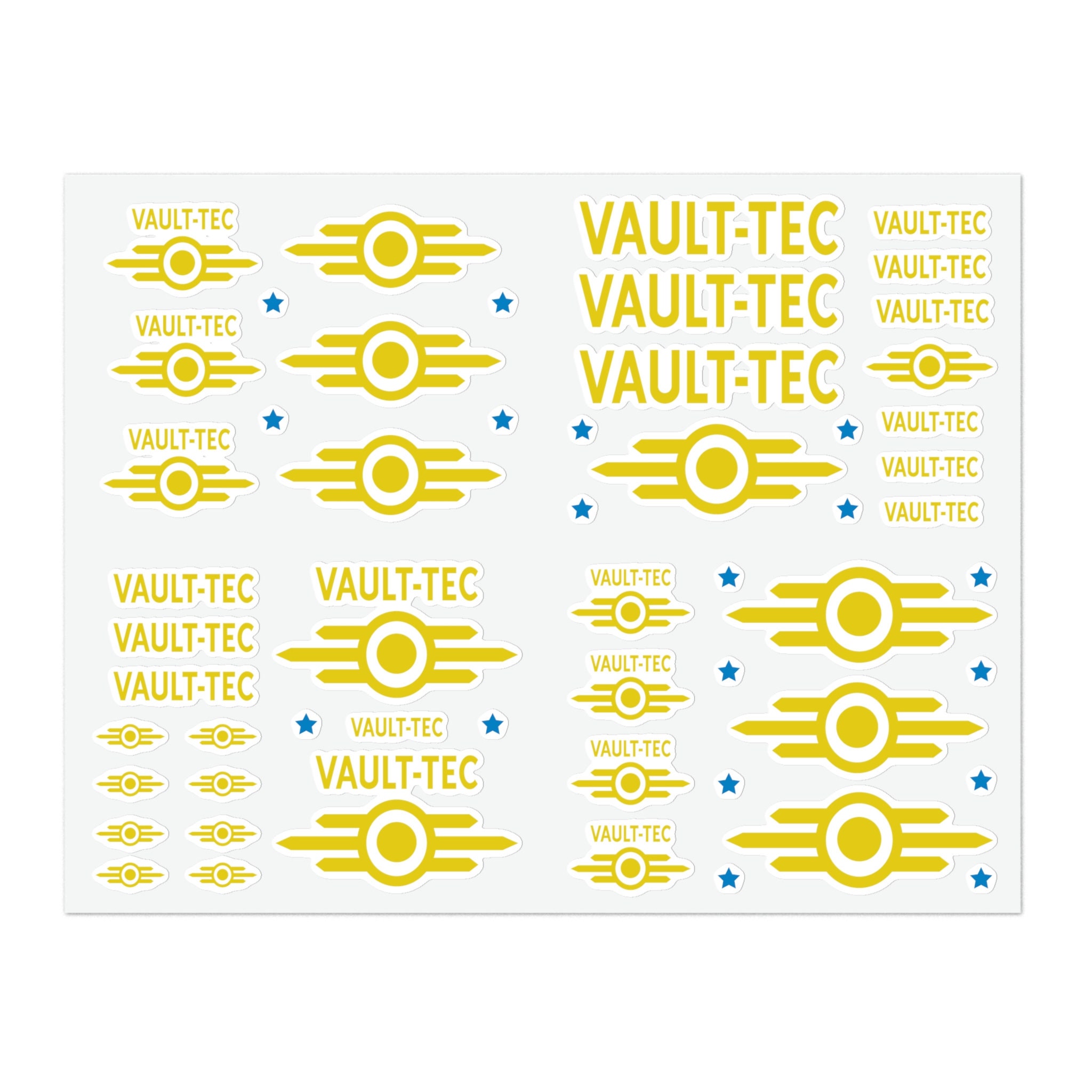Fallout Vault-tec Sticker Sheet - Etsy