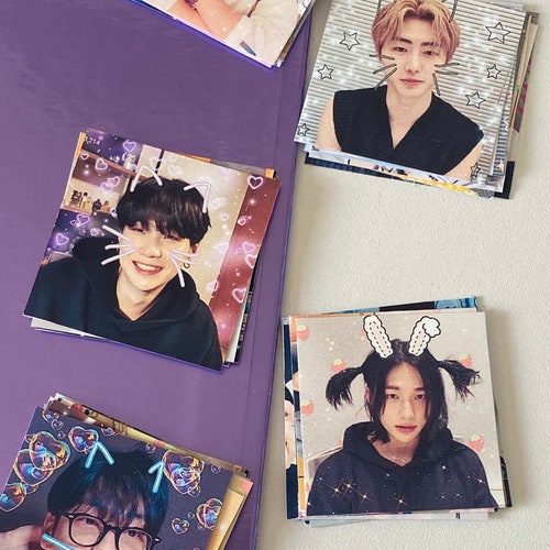 Nct Dream Purikura Stickers Kpop Stickers Nct Dream Kpop Etsy