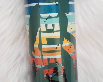Sasquash | Bkg Foot | Camping | Believe | Timber | Outdoors | Funny Party Cup | Tumbler | Hiking | Nature Lover