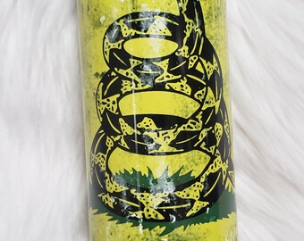 Don't Tread On Me |  We The People | 2nd Amendment Tumbler | Drink Up | American | USA | My Rights | Merica | Tumbler | Alcohol