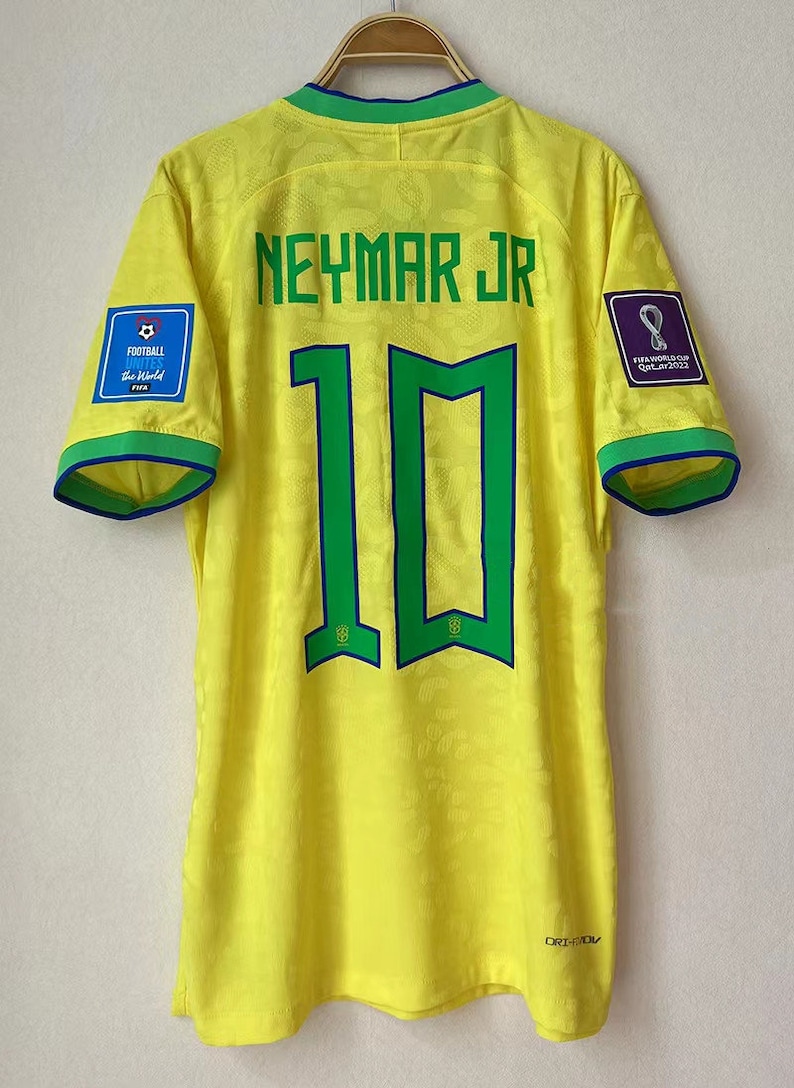 NEYMAR JR ユニフォーム 10番 【Lサイズ】 2022/23 Brazil Home Jersey #10 Neymar Jr XL Nike World Cup