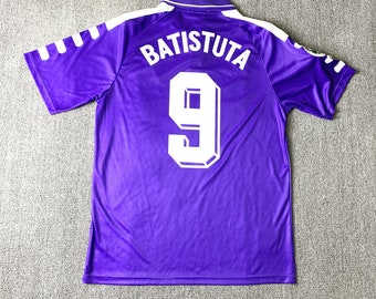 Vintage 9 Gabriel Batistuta 1998 Fiorentina Jersey - Etsy Singapore