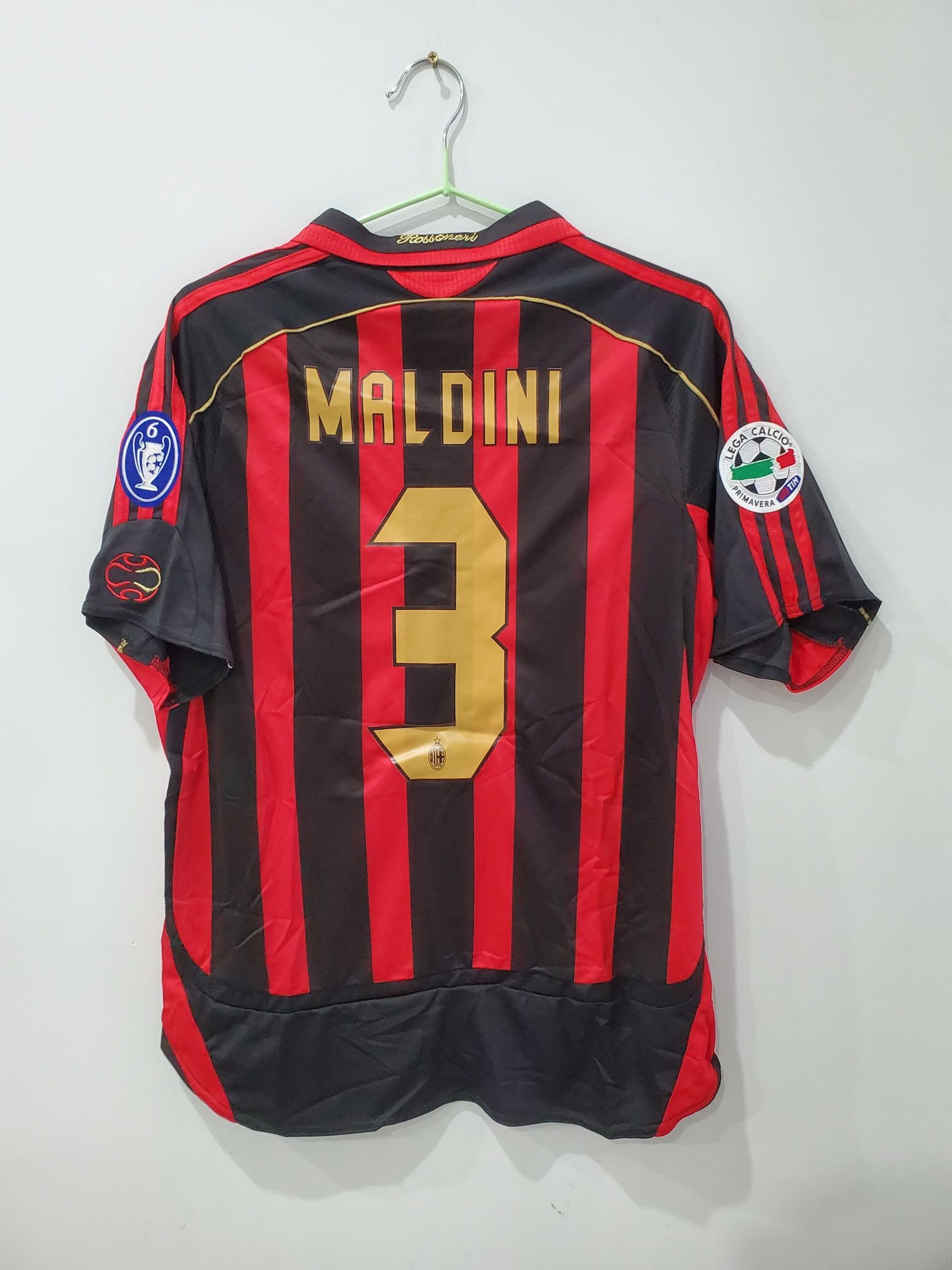 Vintage 3 Paolo Maldini Jersey 2006 2007 AC Milan Jersey Etsy UK