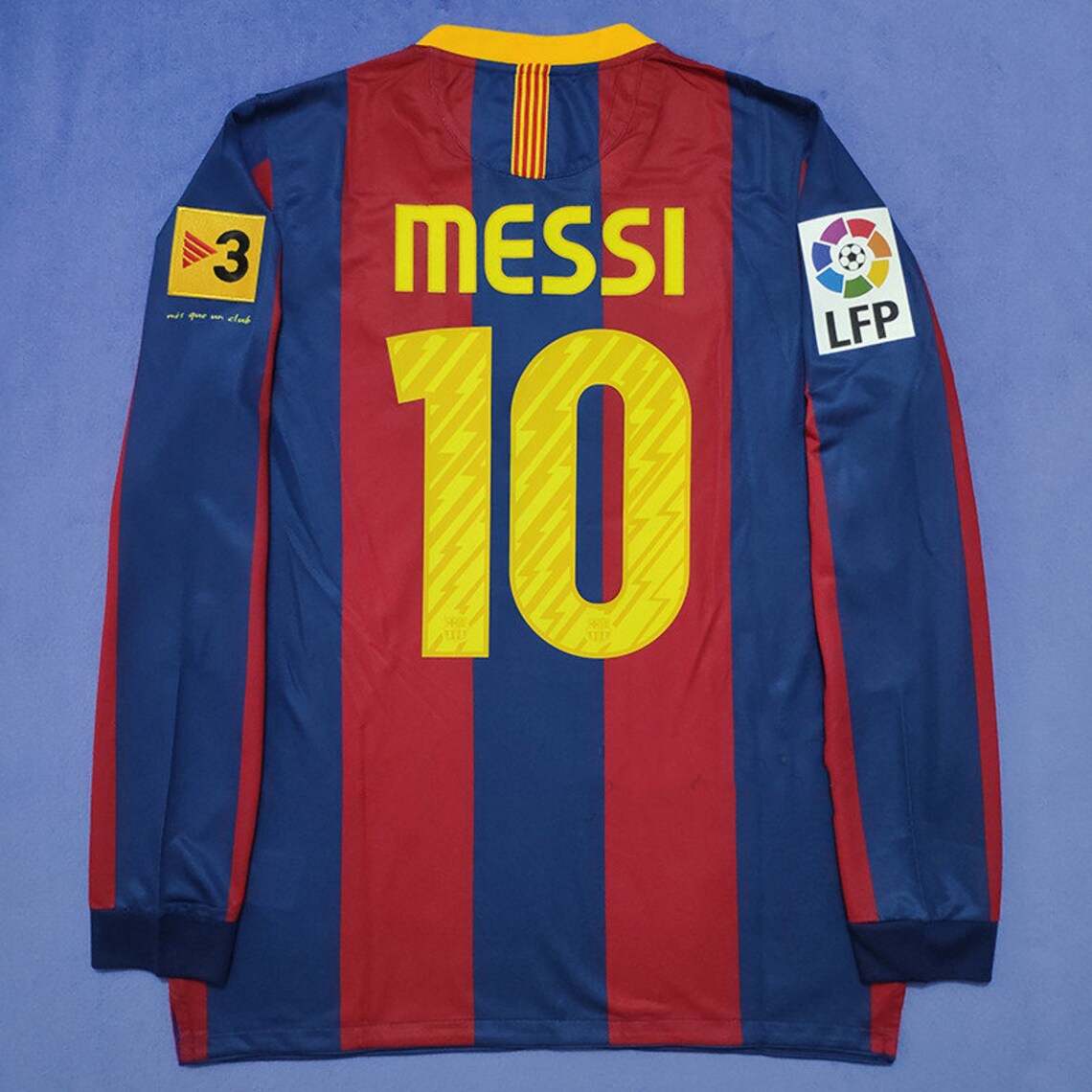 Vintage 10 Messi Jersey 2010 2011 Barcelona Jersey Long Etsy